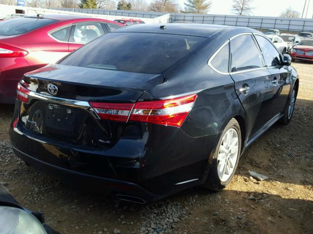 4T1BK1EB2FU149073 - 2015 TOYOTA AVALON XLE BLACK photo 4