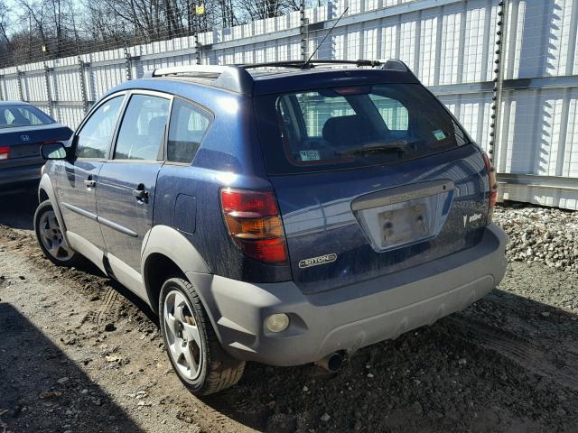 5Y2SL62893Z477693 - 2003 PONTIAC VIBE BLUE photo 3