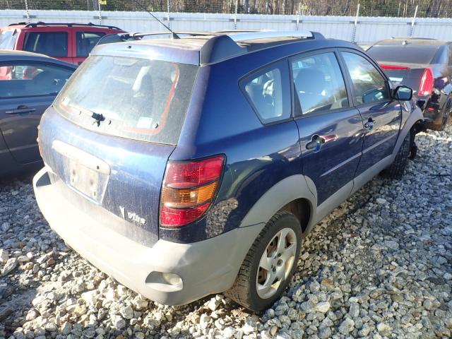 5Y2SL62893Z477693 - 2003 PONTIAC VIBE BLUE photo 4