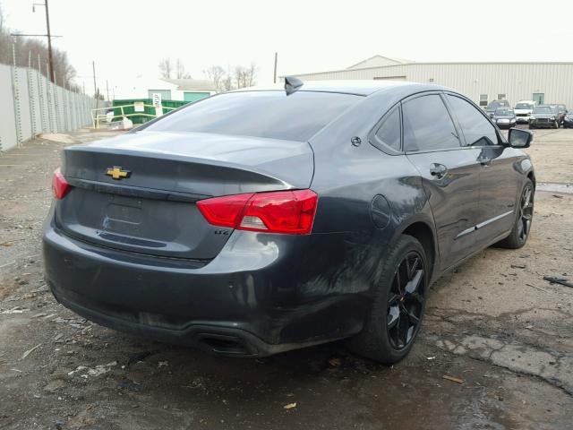 2G1165S38F9109515 - 2015 CHEVROLET IMPALA LTZ CHARCOAL photo 4