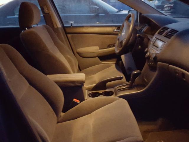 1HGCM56487A191567 - 2007 HONDA ACCORD LX BLUE photo 5