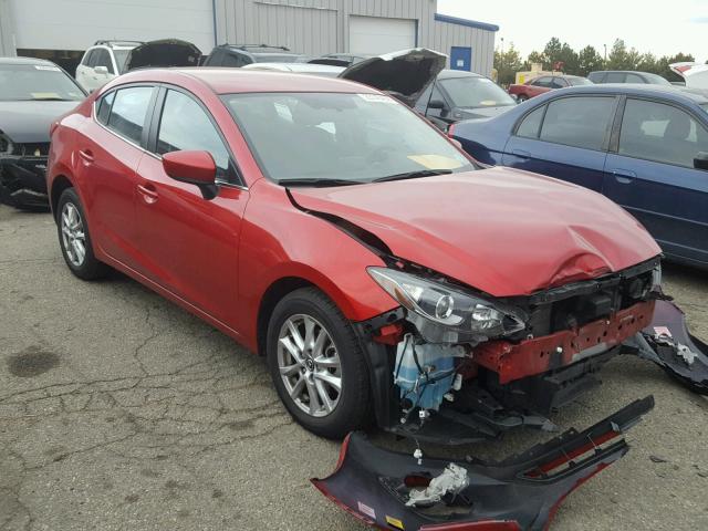 JM1BM1U76G1331678 - 2016 MAZDA 3 SPORT RED photo 1