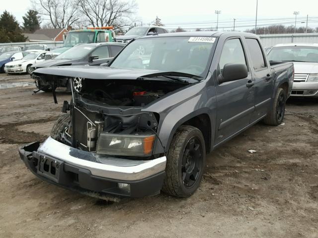 1GCCS339388216411 - 2008 CHEVROLET COLORADO L CHARCOAL photo 2