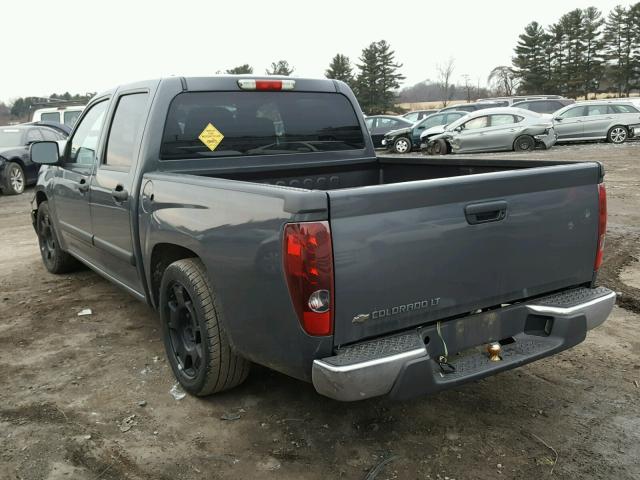 1GCCS339388216411 - 2008 CHEVROLET COLORADO L CHARCOAL photo 3