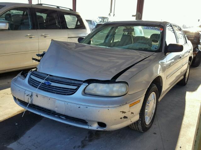 1G1ND52J63M514230 - 2003 CHEVROLET MALIBU SILVER photo 2