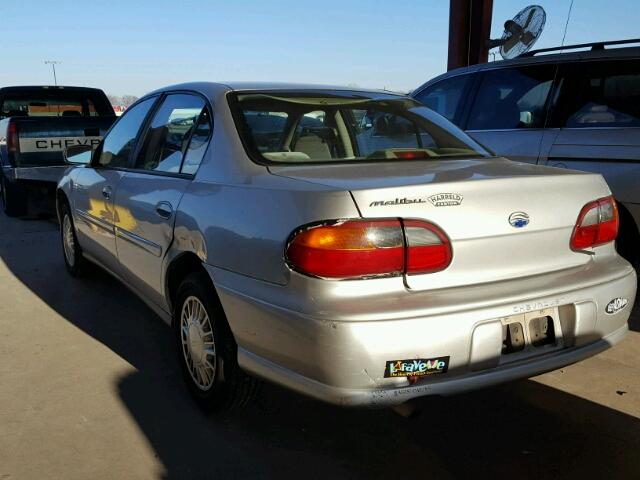 1G1ND52J63M514230 - 2003 CHEVROLET MALIBU SILVER photo 3