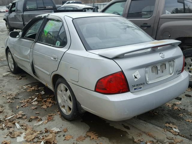 3N1CB51D15L564534 - 2005 NISSAN SENTRA 1.8 SILVER photo 3