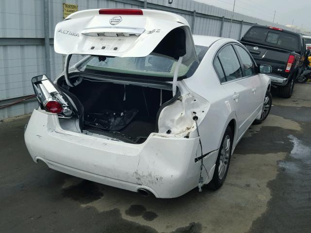 1N4AL2AP0CN505505 - 2012 NISSAN ALTIMA BAS WHITE photo 4