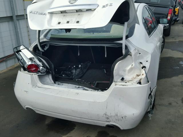 1N4AL2AP0CN505505 - 2012 NISSAN ALTIMA BAS WHITE photo 9