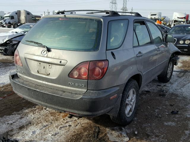 JT6HF10U2Y0107418 - 2000 LEXUS RX300 GRAY photo 4