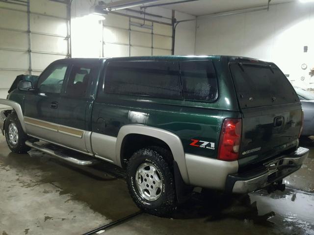 2GCEK19T831329640 - 2003 CHEVROLET SILVERADO GREEN photo 3