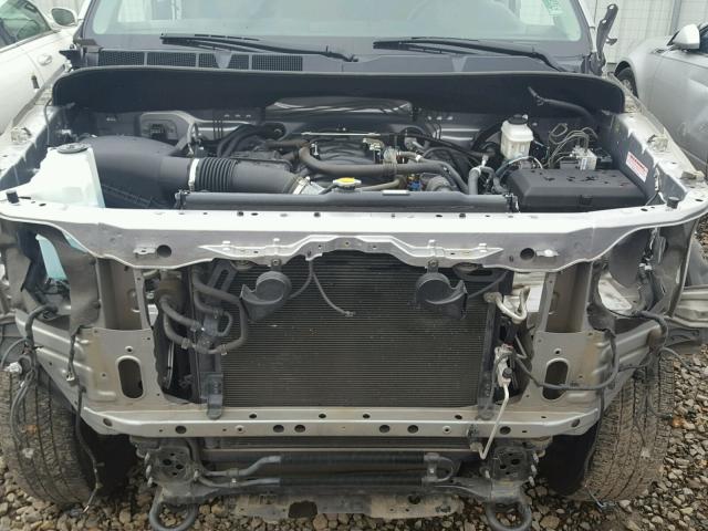 5TFUY5F18EX391369 - 2014 TOYOTA TUNDRA DOU SILVER photo 7