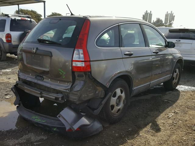 5J6RE38369L024009 - 2009 HONDA CR-V LX BROWN photo 4