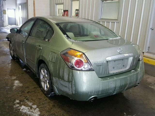 1N4AL21E97N482827 - 2007 NISSAN ALTIMA 2.5 GREEN photo 3