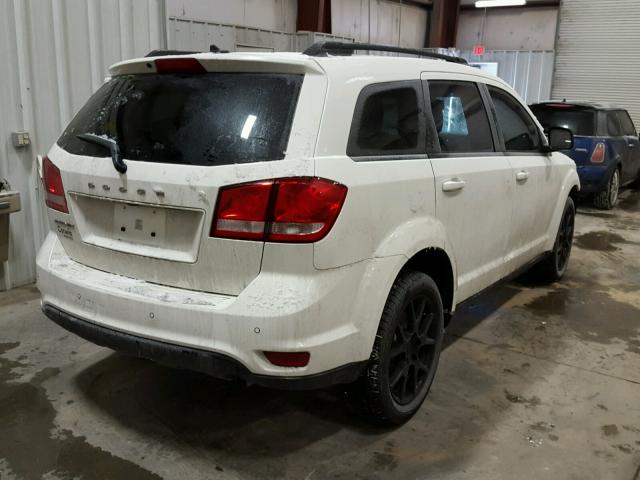 3C4PDCBB3HT683703 - 2017 DODGE JOURNEY SX WHITE photo 4