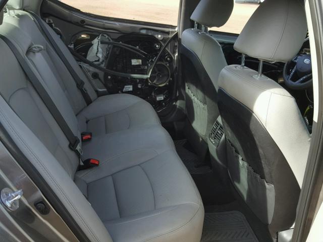 5XXGN4A77CG088924 - 2012 KIA OPTIMA EX GRAY photo 6