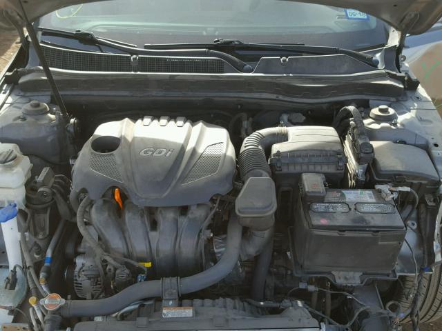 5XXGN4A77CG088924 - 2012 KIA OPTIMA EX GRAY photo 7