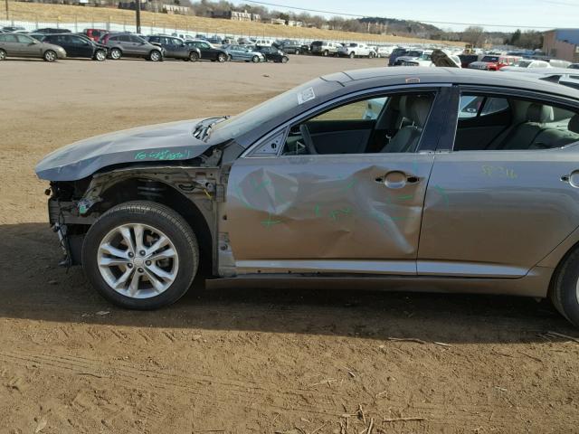 5XXGN4A77CG088924 - 2012 KIA OPTIMA EX GRAY photo 9