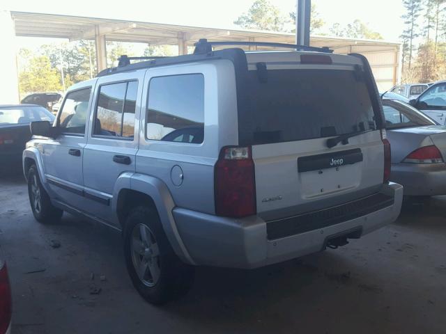 1J8HG48N06C210670 - 2006 JEEP COMMANDER SILVER photo 3