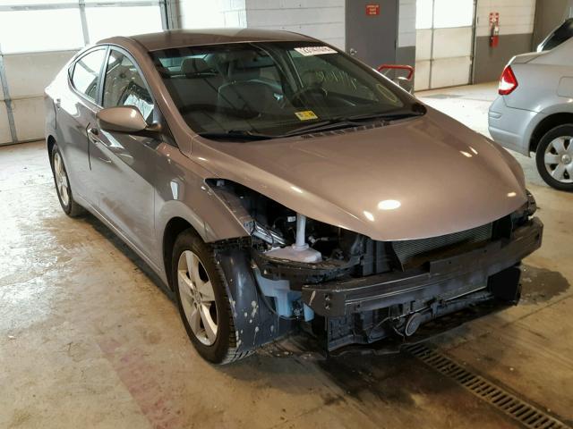 KMHDH4AE5BU118855 - 2011 HYUNDAI ELANTRA GL SILVER photo 1