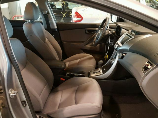 KMHDH4AE5BU118855 - 2011 HYUNDAI ELANTRA GL SILVER photo 5