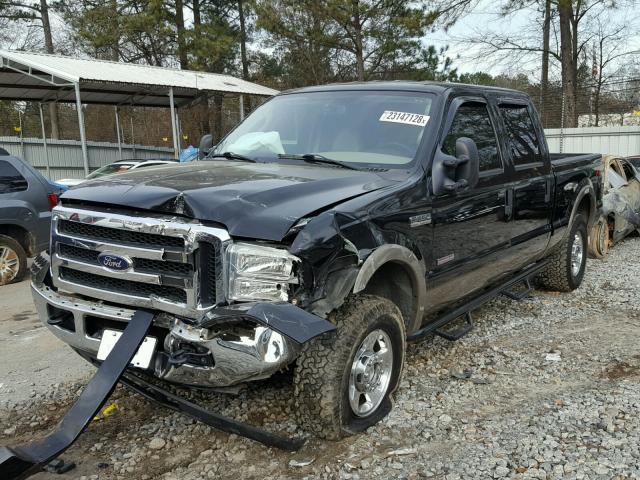 1FTSW21P37EA34882 - 2007 FORD F250 SUPER BLACK photo 2