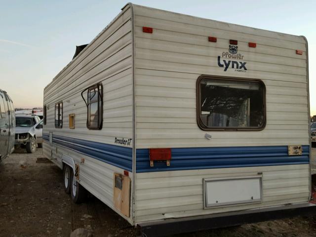 1EC1L2929L2857710 - 1990 TRAIL KING PROWLER WHITE photo 3