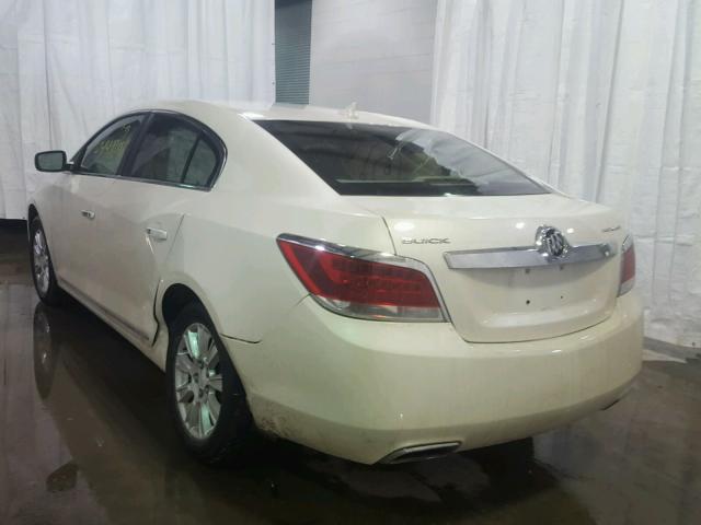 1G4GA5E36DF142671 - 2013 BUICK LACROSSE WHITE photo 3