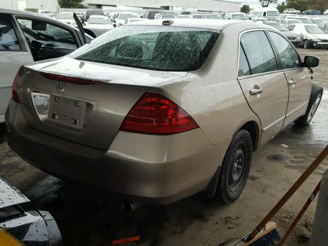 1HGCM56856A133210 - 2006 HONDA ACCORD EX TAN photo 4