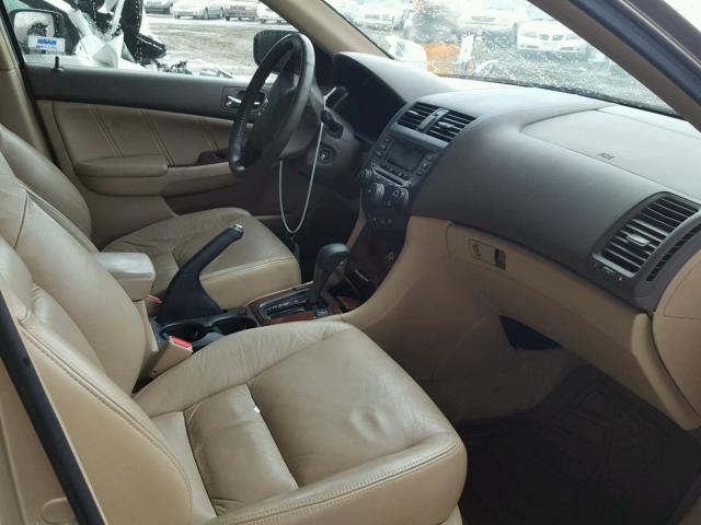 1HGCM56856A133210 - 2006 HONDA ACCORD EX TAN photo 5