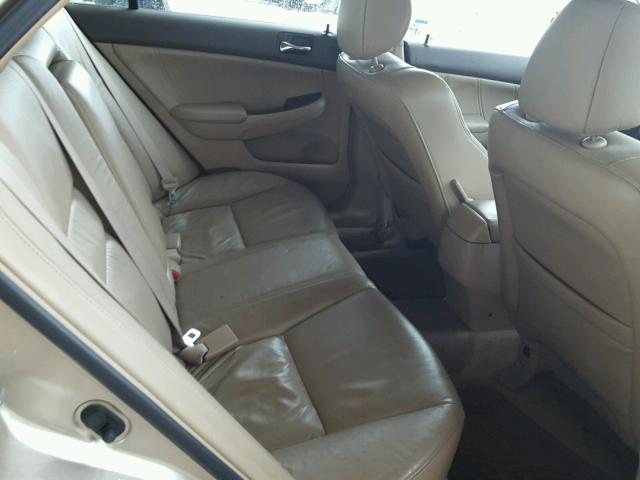 1HGCM56856A133210 - 2006 HONDA ACCORD EX TAN photo 6