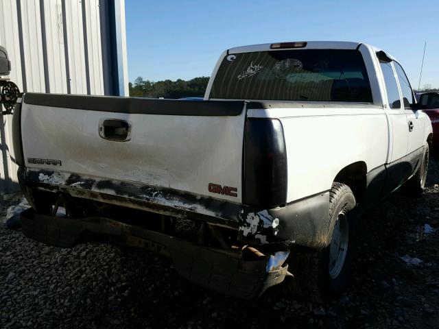 1GTEC19T31Z105760 - 2001 GMC NEW SIERRA WHITE photo 4