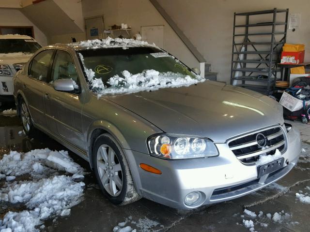 JN1DA31A83T433241 - 2003 NISSAN MAXIMA GLE SILVER photo 1