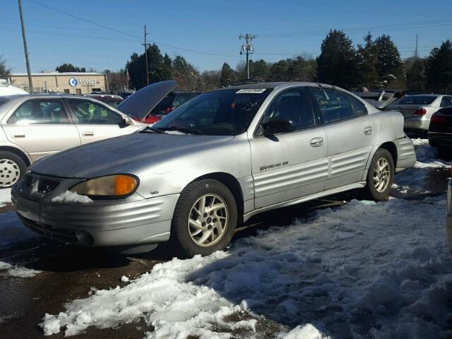 1G2NF52E21C197851 - 2001 PONTIAC GRAND AM S SILVER photo 2