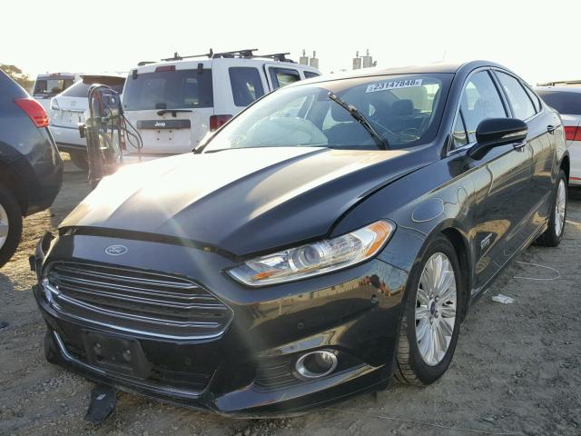 3FA6P0SU6ER324704 - 2014 FORD FUSION TIT BLACK photo 2