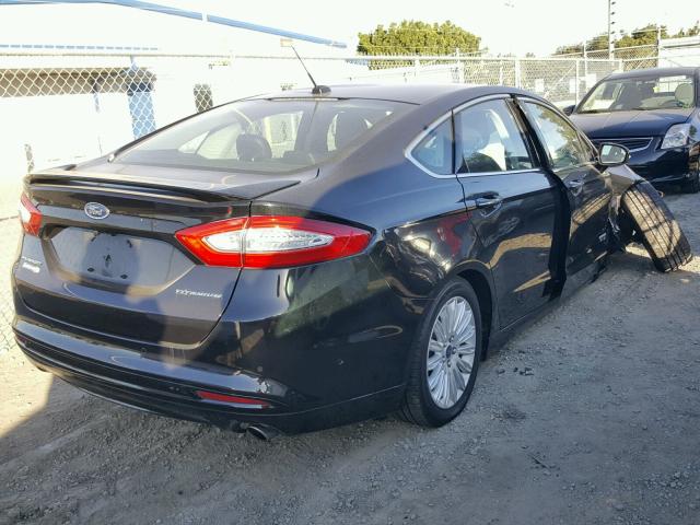 3FA6P0SU6ER324704 - 2014 FORD FUSION TIT BLACK photo 4