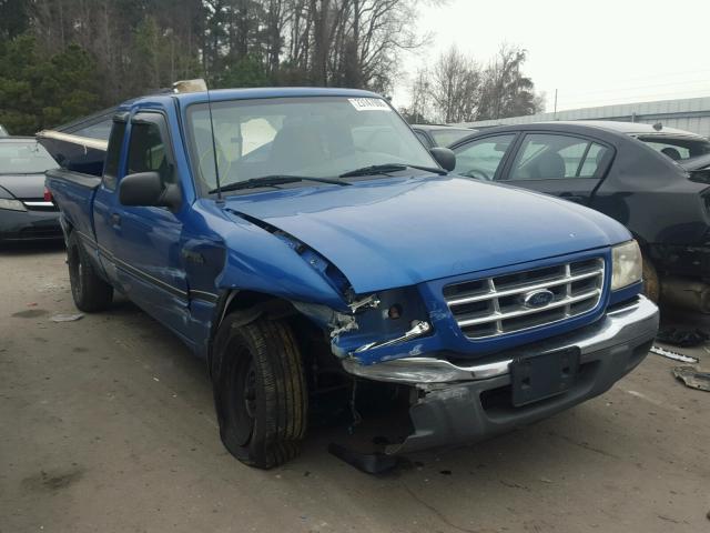 1FTYR44U72TA36542 - 2002 FORD RANGER SUP BLUE photo 1