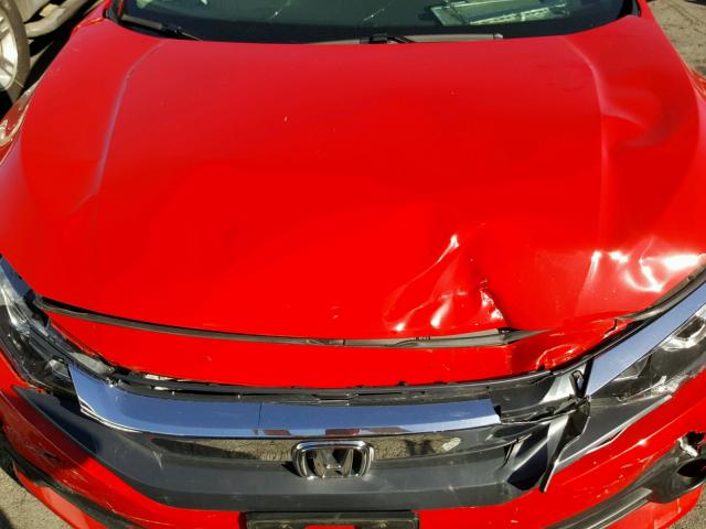 2HGFC1F33HH641810 - 2017 HONDA CIVIC EX RED photo 7