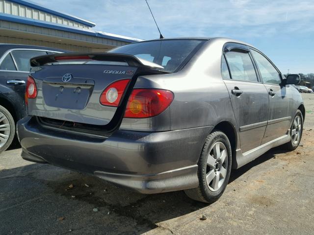 2T1BR32E43C149093 - 2003 TOYOTA COROLLA CE GRAY photo 4