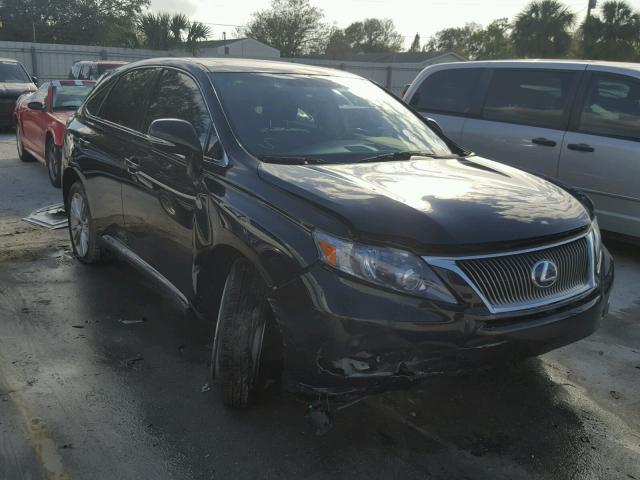 JTJZB1BA3A2003930 - 2010 LEXUS RX 450 BLACK photo 1