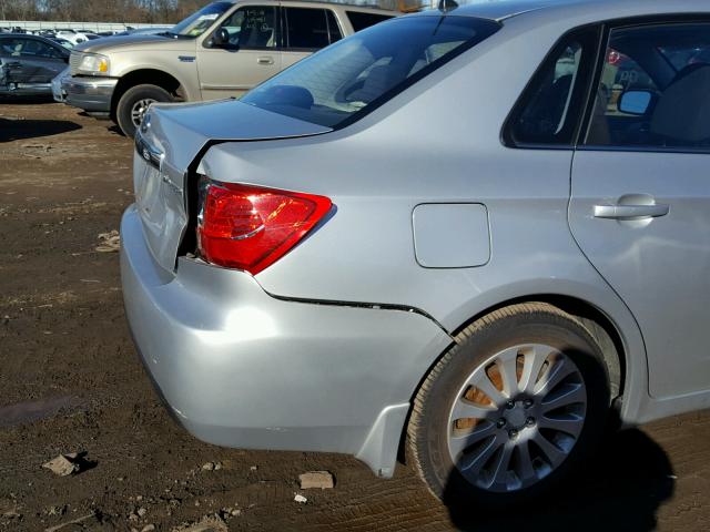 JF1GE60659H509691 - 2009 SUBARU IMPREZA 2. SILVER photo 9