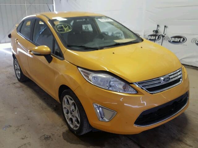 3FADP4CJ4CM103924 - 2012 FORD FIESTA SEL YELLOW photo 1