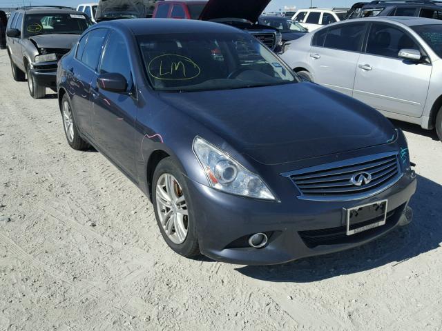 JN1CV6AP3AM406462 - 2010 INFINITI G37 BASE BLUE photo 1