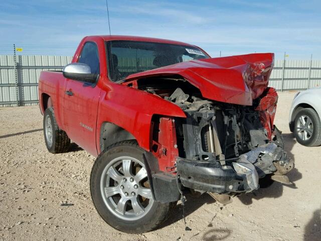 1GCNCPEX5CZ192351 - 2012 CHEVROLET SILVERADO RED photo 1