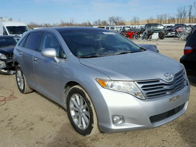 4T3ZE11A49U011470 - 2009 TOYOTA VENZA BASE SILVER photo 1