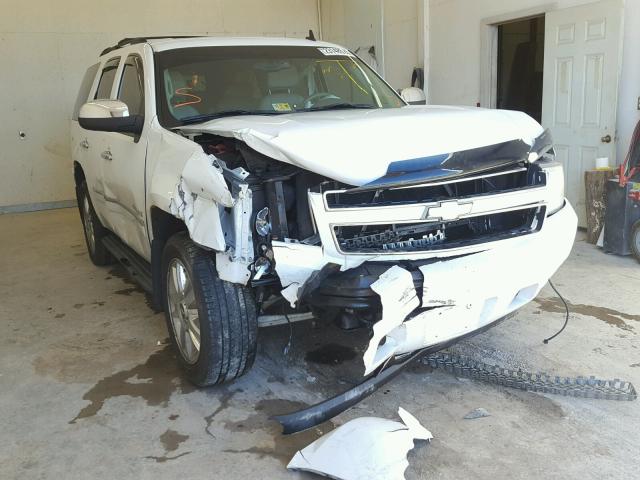 1GNFK33269R140492 - 2009 CHEVROLET TAHOE K150 WHITE photo 1