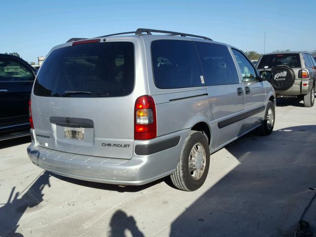 1GNDX03E83D151063 - 2003 CHEVROLET VENTURE SILVER photo 4