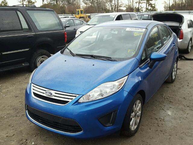 3FADP4BJ3BM127471 - 2011 FORD FIESTA SE BLUE photo 2