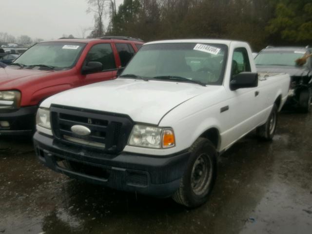 1FTYR10U46PA94921 - 2006 FORD RANGER WHITE photo 2