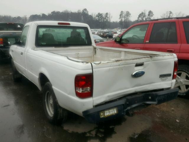 1FTYR10U46PA94921 - 2006 FORD RANGER WHITE photo 3